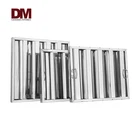 Aluminum commercial kitchen range hood grease filter