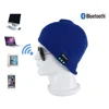 Wholesale 100% acrylic knitted music caps headset speaker wireless Mic bluetooth beanie