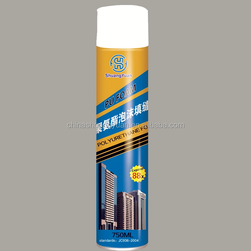 750ml Pu Foam/ Pu Foam Sealant Adhesive/ Pu Polyurethane Fire Resistant