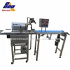 chocolate cover biscuit production machine/chocolate coating biscuit making machinery/chocolate enrobing biscuit making machine
