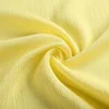 Woven lemon 100 rayon voile jacquard plain dyed shirt fabric design for sale