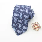 2019 New High Quality Mens Jacquard Paisley Woven OEM Custom Silk Tie
