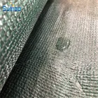 The most competitive HDPE coated brown color shade net for carport