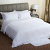 Luxury 5 star bed linen sateen flat sheet 100% cotton hotel bed sheet set