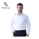 Newest High Quality Pure Cotton Wrinkle Free Long Sleeve Formal Business Mens Dress Shirt For Wholesale