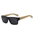 Cheap wholesale top quality sun glasses wood bamboo frame polarized lens sunglasses