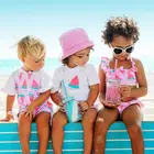 oem wholesale kids cute bikini hign quality swimwear sexy bikini kids/girls swimsuit