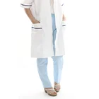Cheap fashionable female design hospital dress nurse white uniform new style nurse hospital uniform designs