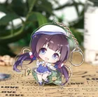 Customised Pop Acrylic Keychain For Women Shopping Bag
