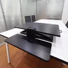 New Generation Height Adjustable Sit To Stand Desk Portable Rising Computer Desk
