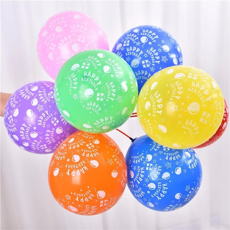 printed latex balloons
