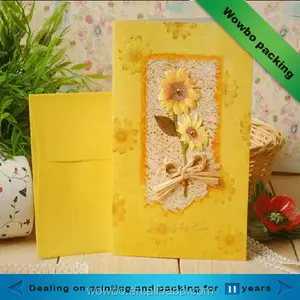 chrismas paper handmade cards/handmade paper greeting cards