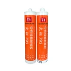 2019 Weifang factory Acrylic white transparent mildew proofing silicone sealant