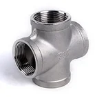 Stainless steel ss316 ss304 4 way cross union pipe fitting