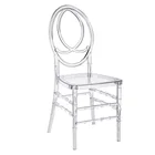 wholesale wedding and Event Clear acrylic resin chair, modern clear hotel party chair
