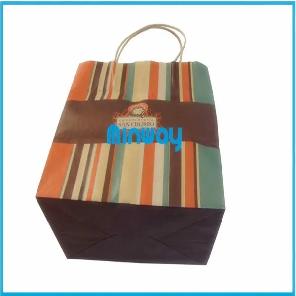 wholesale cheap fancy paper candy/chocolate gift bag