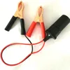 30A battery clip to car cigarette lighter socket cable