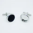 High end sublimation blank cufflinks for unisex