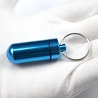 Medical Portable Promotion Pill Box Keychain Aluminum Case Medicine