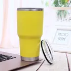 Factory Provide 30oz stainless steel vacuum insulated coffee tumbler cups ,auto mug with straw