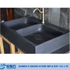 Wholesale Black Grey Granite Double Sink Italian Kitchen sink