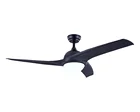 white or black 52 IN silence 3 speed living room ceiling fan with light