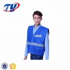 Cheap Hi-Vis Reflective Blue Mesh Safety Vest