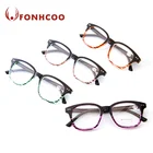 FONHCOO Cheap Multicolor Big Frame Plastic Reading Glasses