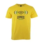 apparel t shirt personalized classic funny vintage adult yellow round neck brushed cotton t-shirt printed graphic tee