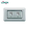 Wall Mounted Power Outlet Socket Telephone and Data Socket