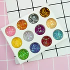 Multi Colors Pentagram Glitter Flake Star Shape Crystal Mud Slime PET Sequins Available nail art