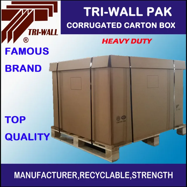 Heavy duty Corrugated Paper Carton Box Shipping Box