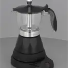 3 cups Electric Aluminum Espresso Coffee Maker Moka pot
