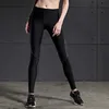 Women Sports Workout Fitness Yoga Gym Running Black Glare Striped Stretch Elastic High Waist Ankle Length Tights SpandexLeggings