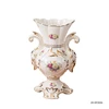 Porcelain embossed patterns with gold foils custom European style luxurious painting big ceramic vase flower
