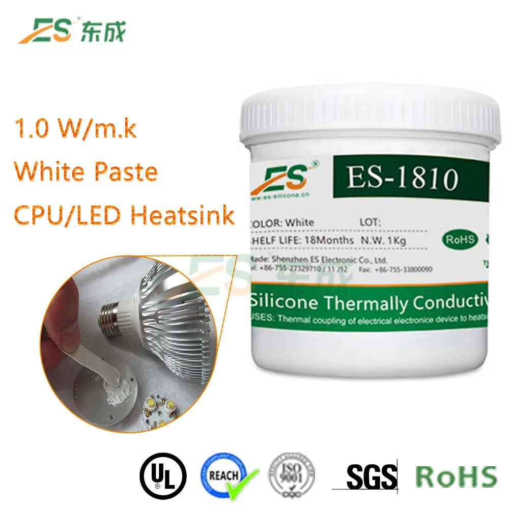 Silicone Rubber Compound LED Thermal Grease Heat Transfer Fluid