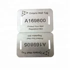 Laser Nameplate Custom Brand Hot Selling Stainless Steel Logo Nameplate Laser Cutting Serial Number