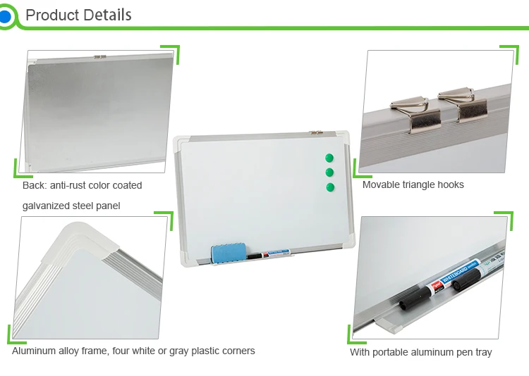 Best Price magnetic whiteboard classroom writing board teaching white board pencil