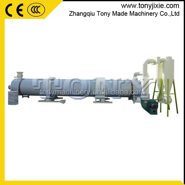 factory used sawdust burners and drum dryers for wood pelleting