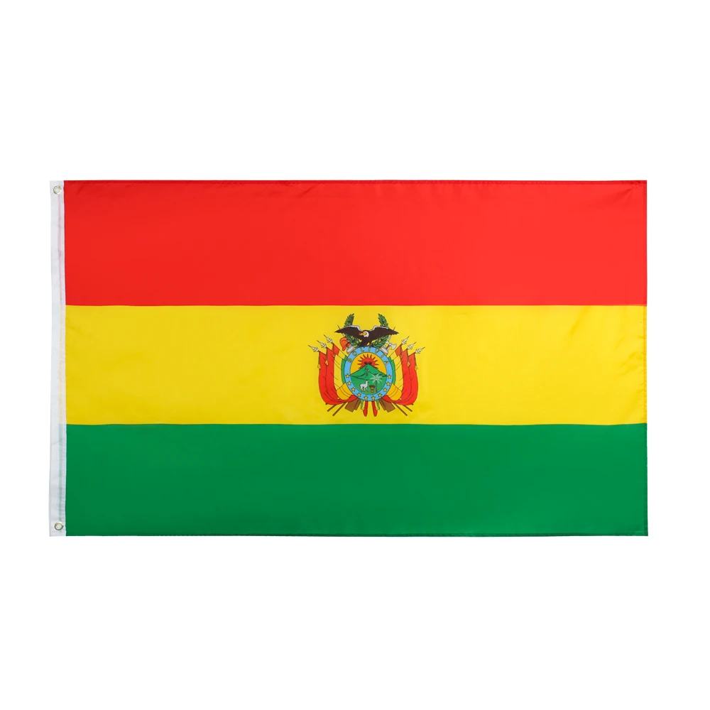 1 pc verfügbar Bereit Zu Schiff 3x5 Ft 90x150 cm Rot gelb grün BO Bolivianischen Bolivien flagge