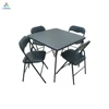 5 Piece folding table and chair set