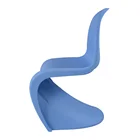 Modern design S shape Plastic living room chairs