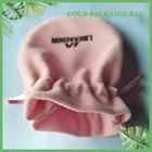 Small Velvet Jewelry Pouch Bag With Logo