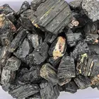 Natural Black Tourmaline Rough Stone Black Tourmaline Raw Black Tourmaline