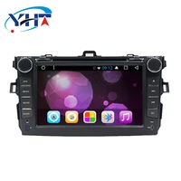 New Style 8 inch mirror link android double din car dvd player for toyota corolla axio