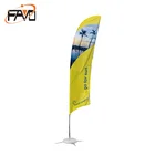 Flying and banners custom advertising feather bow bali beach flags