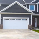 Zhongtai Factory Custom White Garage Door Sectional Garage Door Inserted with Window