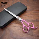 LT6-70P Hot sales Professional Japanese stainless steel 440C 7.0 inch pet grooming scissors for dog