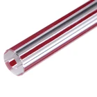 Borosilicate Glass Red Line Pyrex Gauge Tube