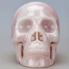Natural huge rose quartz carved stone skull Sculpture for Home Decoration